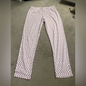 Roller Rabbit Pink Hearts Pajama Pants
